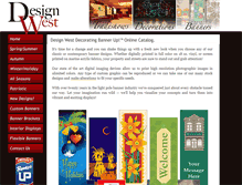 Tablet Screenshot of designwest.bannerup.com