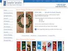 Tablet Screenshot of escobanners.bannerup.com